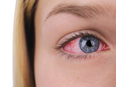 Geplatzte Ader im Auge: