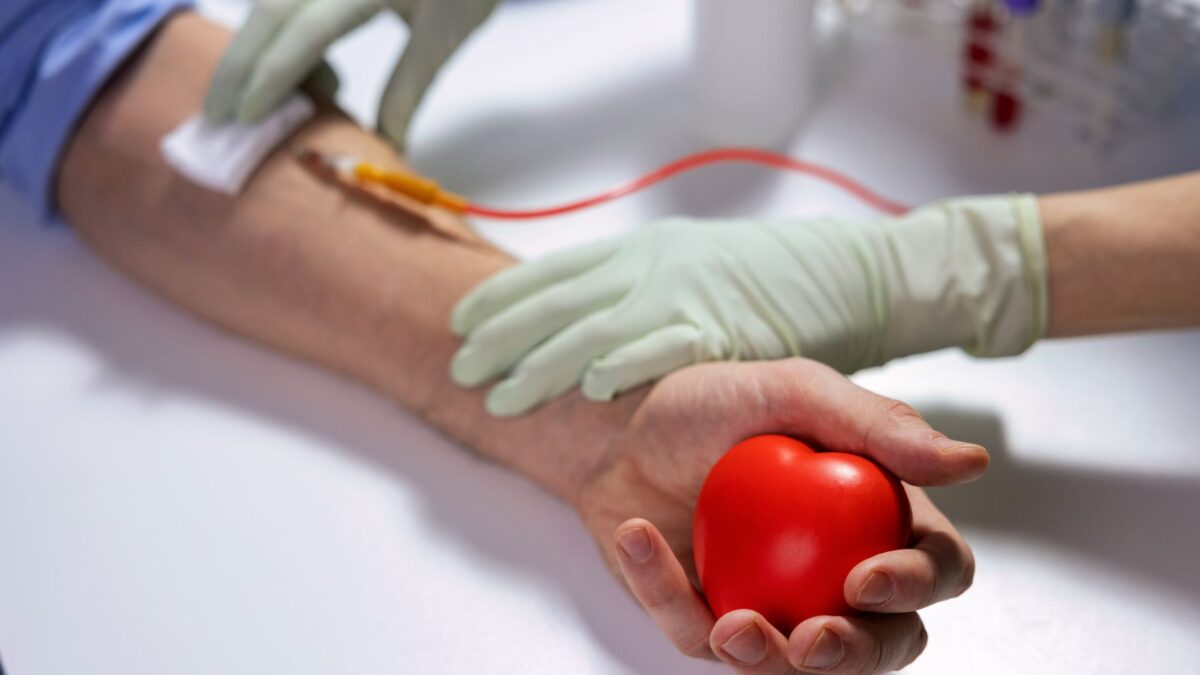 Blut spenden Wie hoch ist der Kalorienverbrauch bei der Blutspende