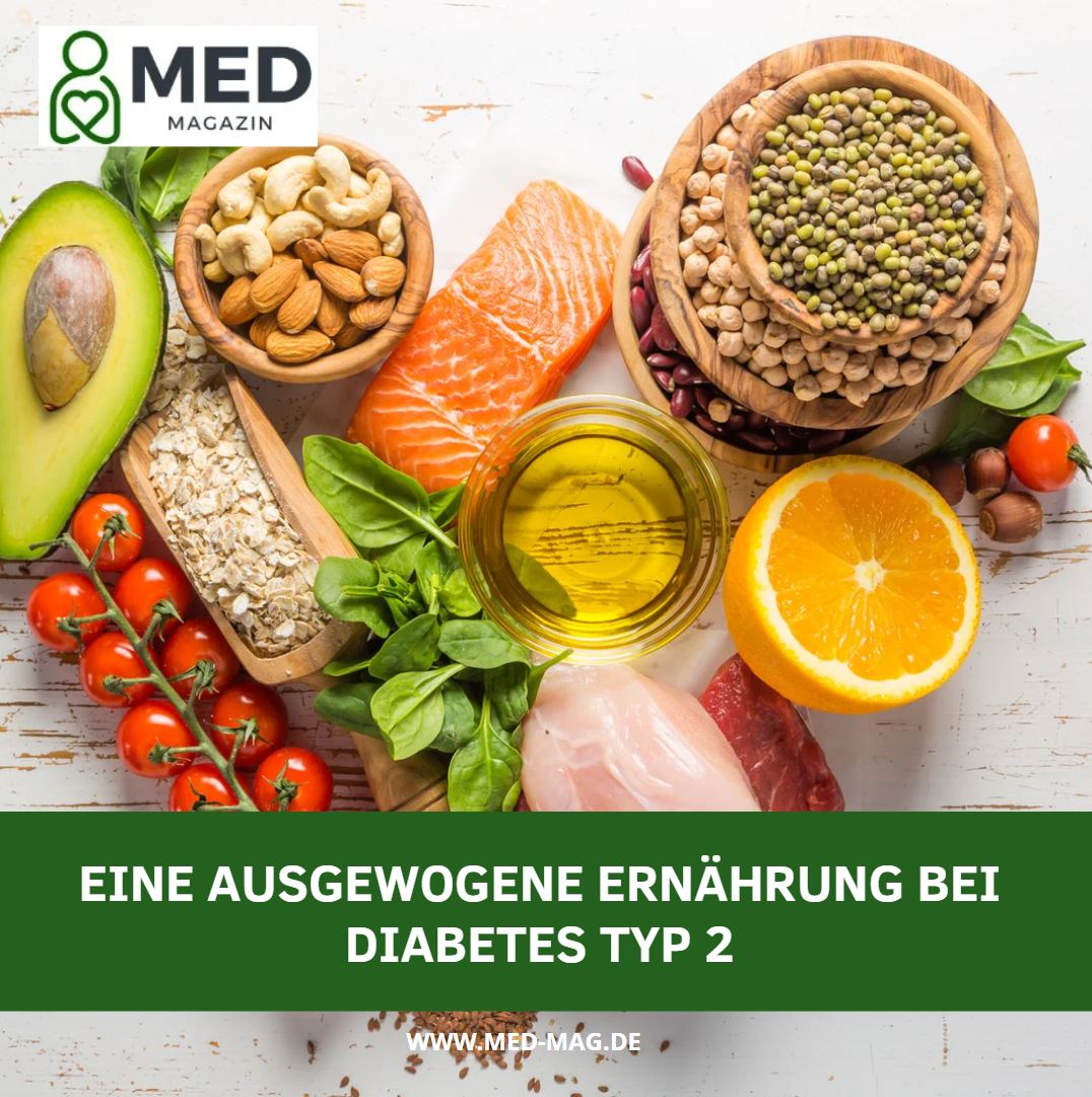 Eine ausgewogene Ernährung bei Diabetes Typ 2