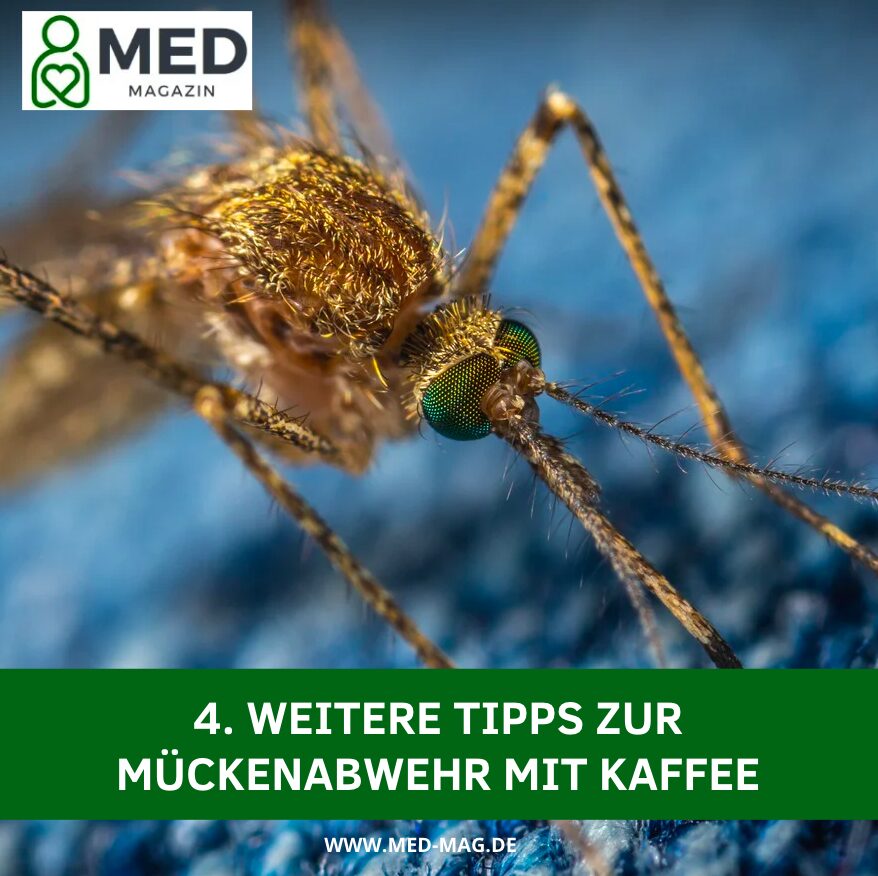 4. Weitere Tipps zur Mückenabwehr mit Kaffee