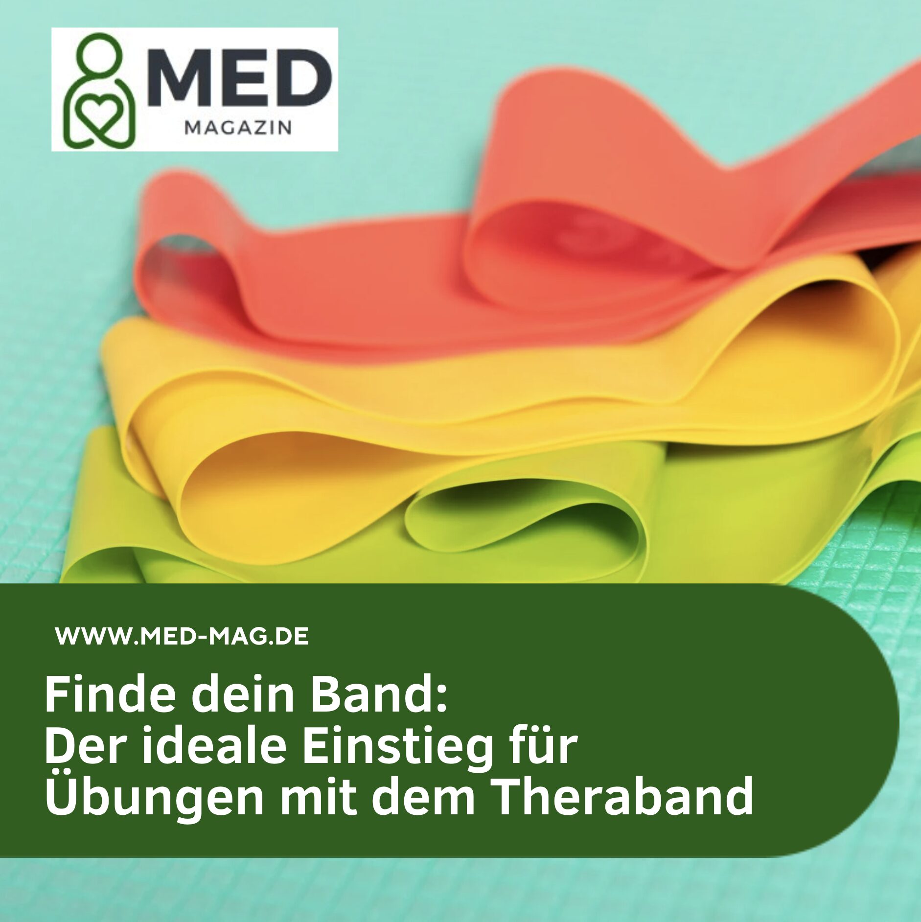 Finde dein Band: Der ideale Einstieg für Übungen mit dem Theraband