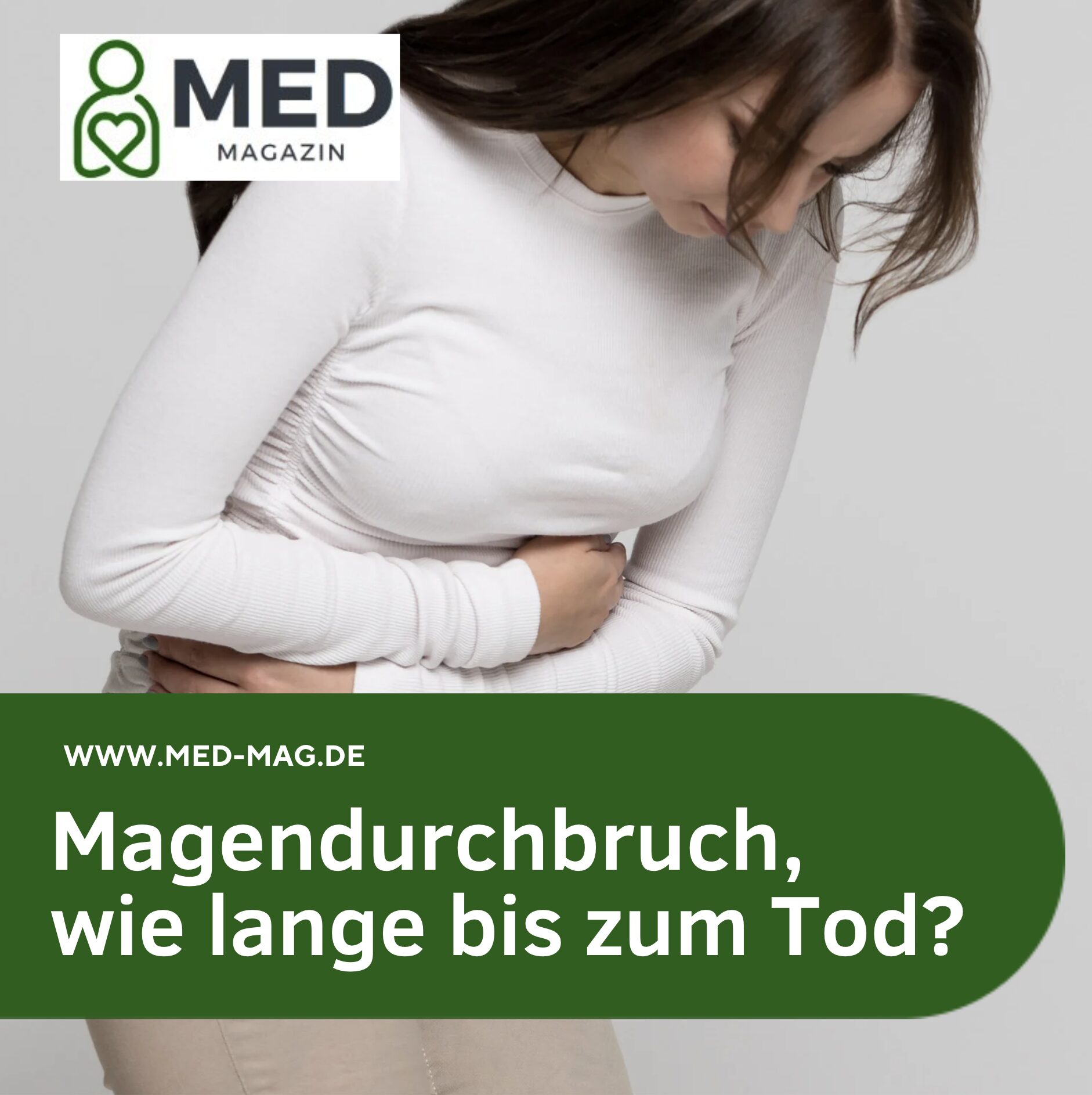 Magendurchbruch, wie lange bis zum Tod?