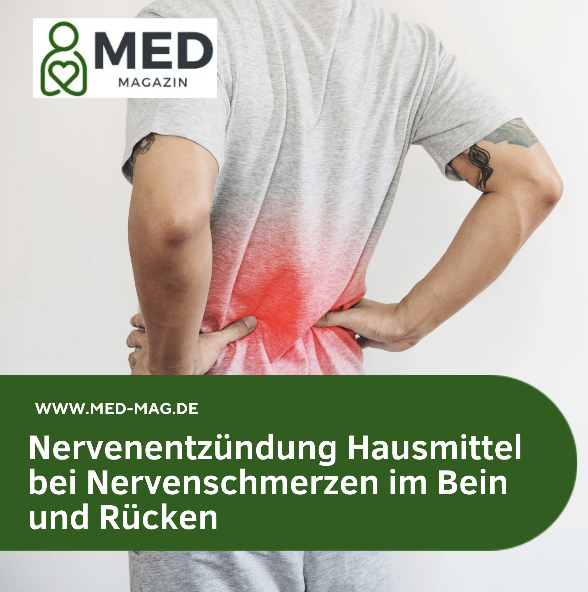 Nervenentzündung Hausmittel bei Nervenschmerzen im Bein und Rücken