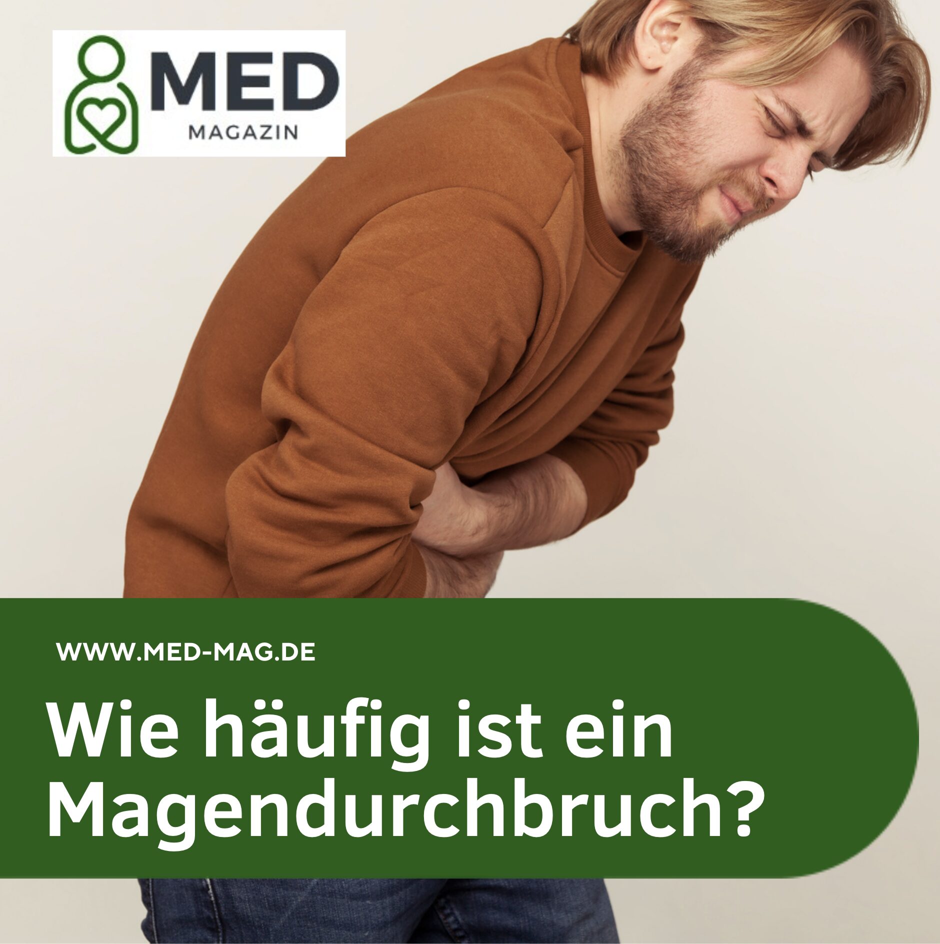 Wie häufig ist ein Magendurchbruch?