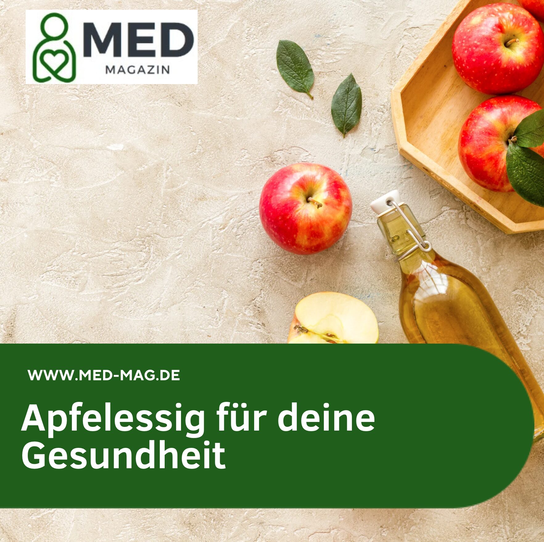 Apfelessig für deine Gesundheit