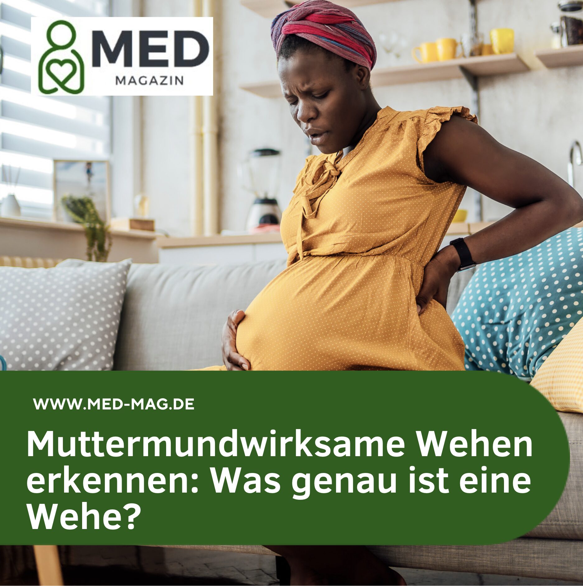 Muttermundwirksame Wehen erkennen: Was genau ist eine Wehe?