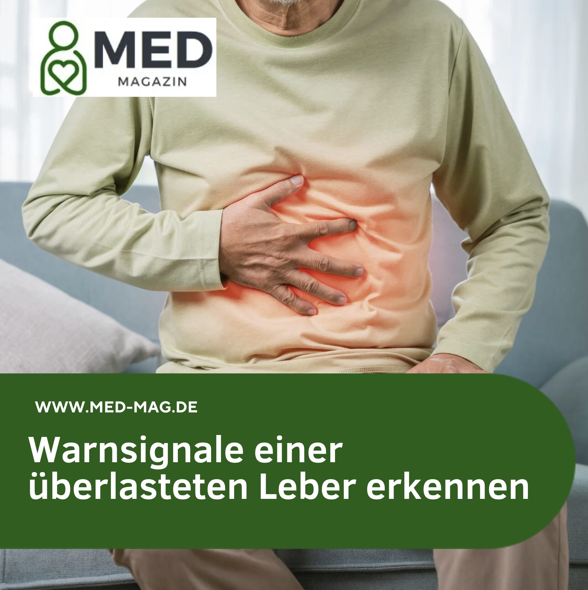 Warnsignale einer überlasteten Leber erkennen