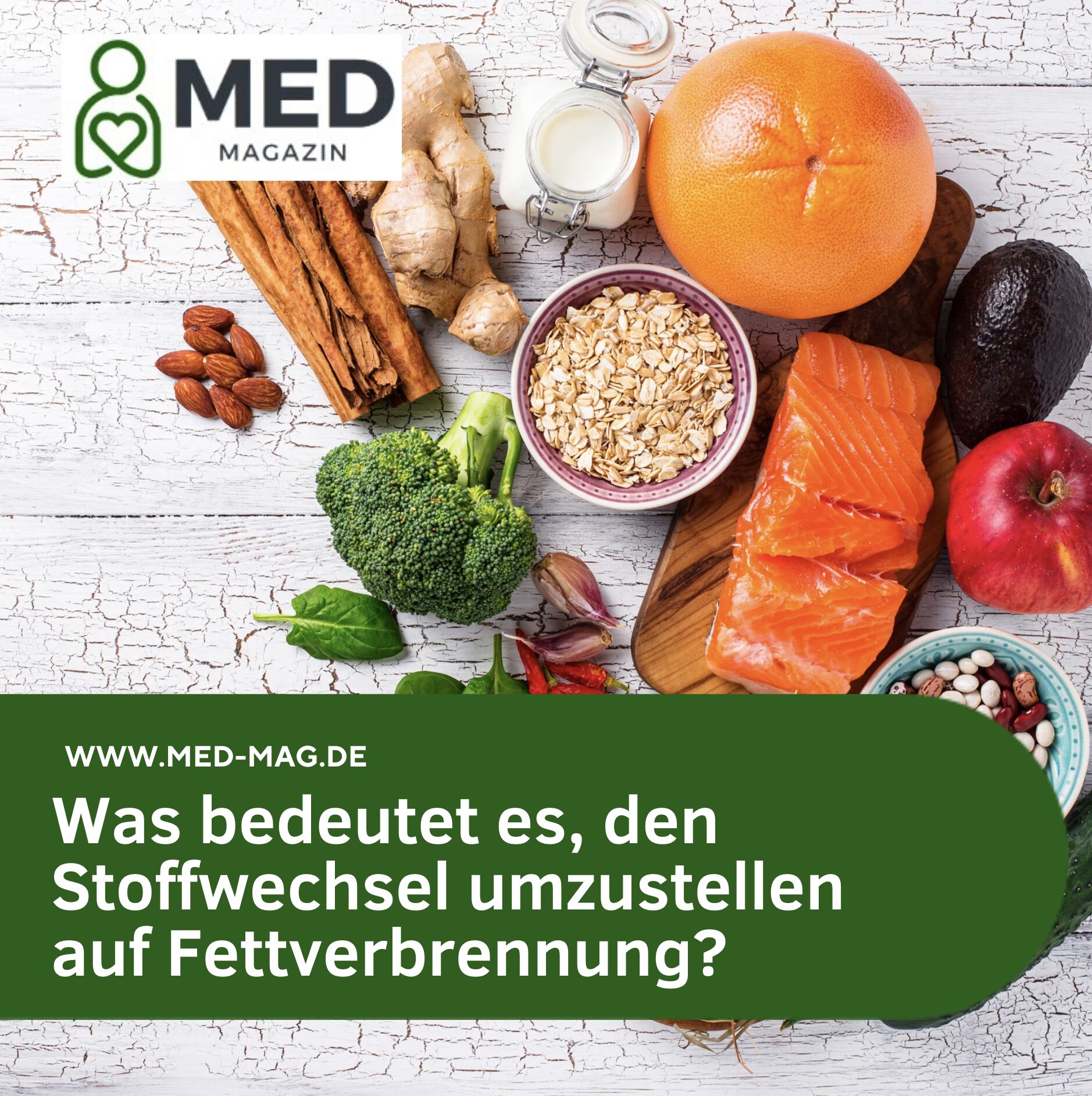 Was bedeutet es, den Stoffwechsel umzustellen auf Fettverbrennung?