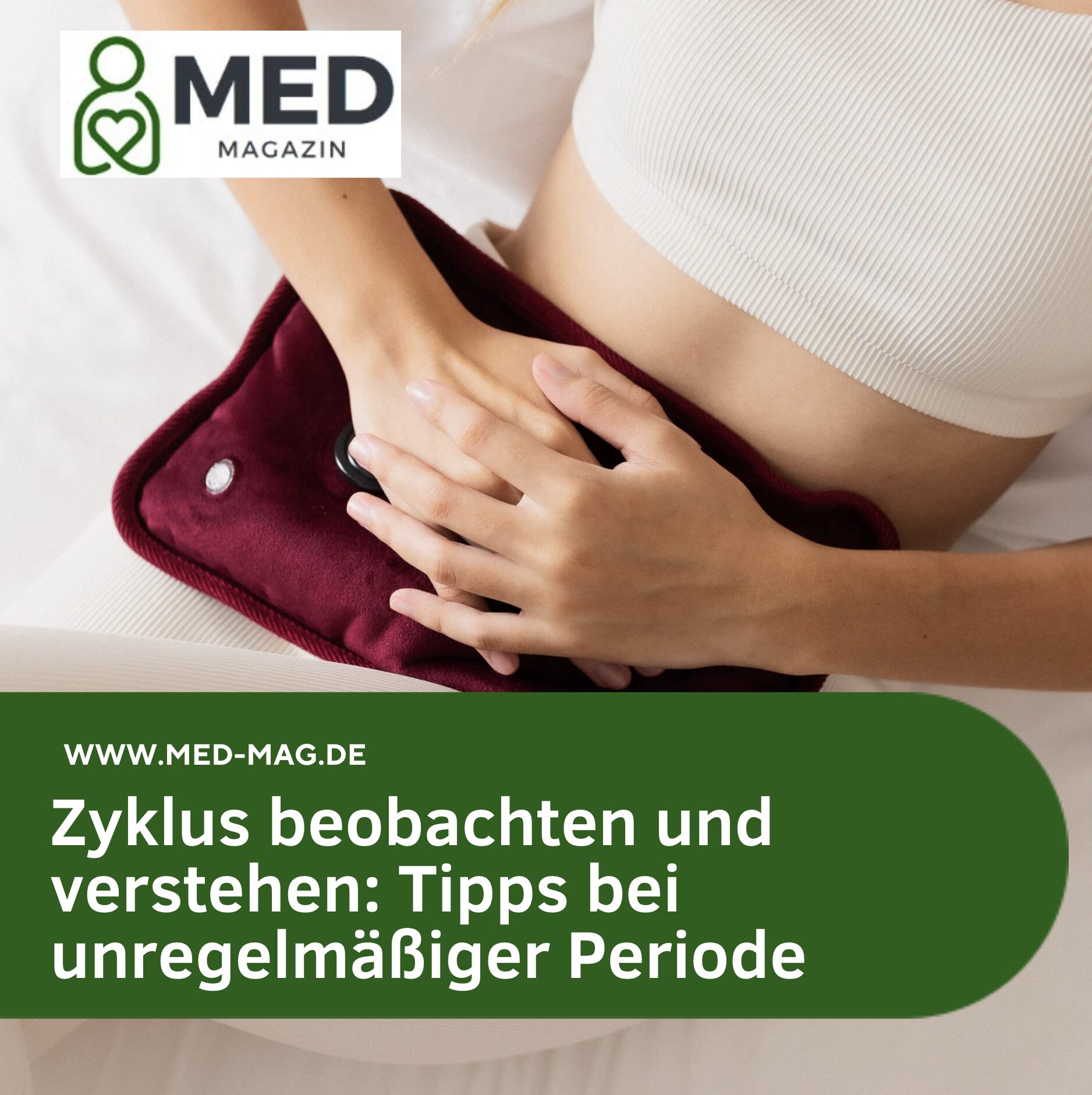 Zyklus beobachten und verstehen: Tipps bei unregelmäßiger Periode