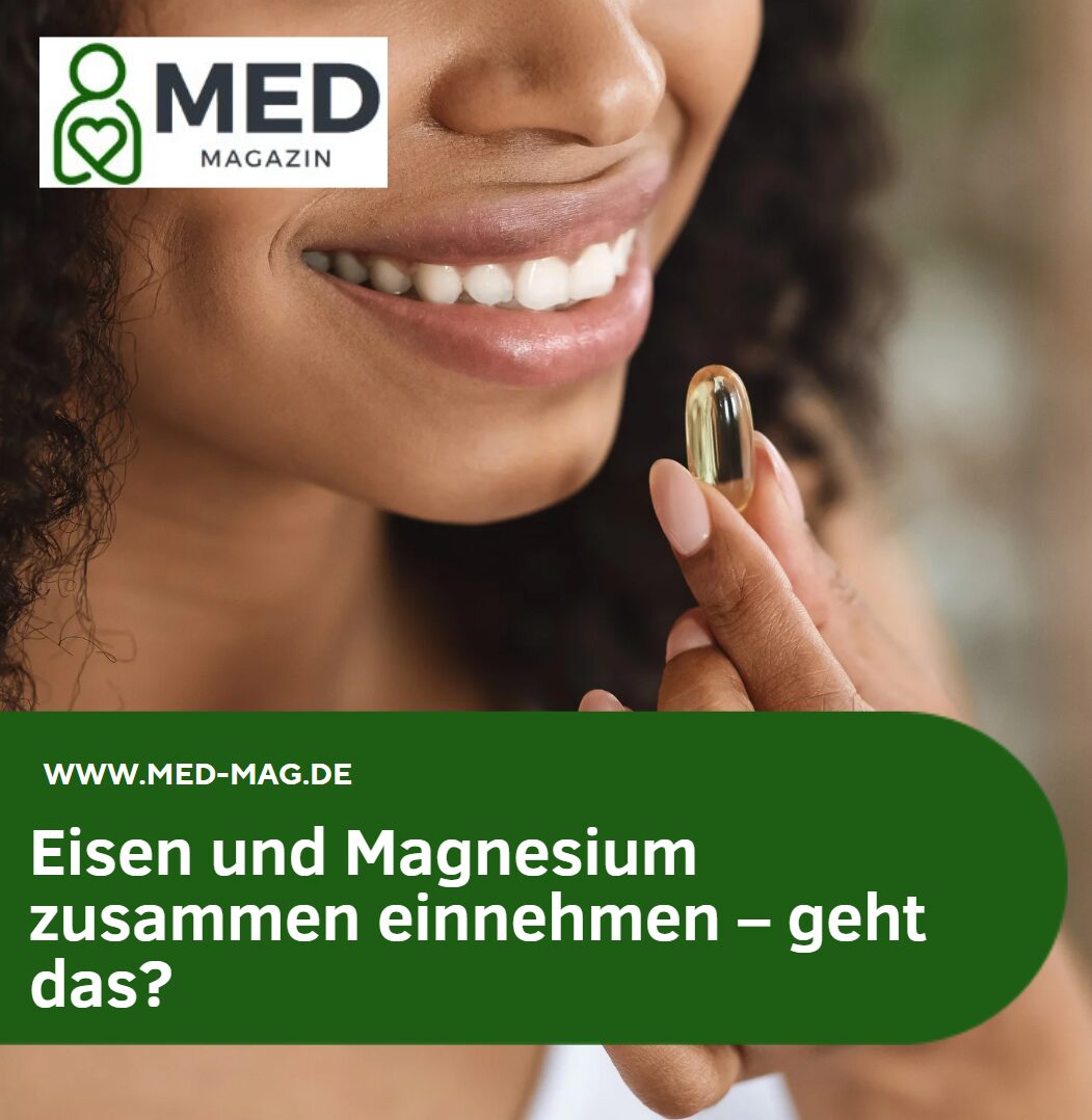 Eisen und Magnesium zusammen einnehmen – geht das