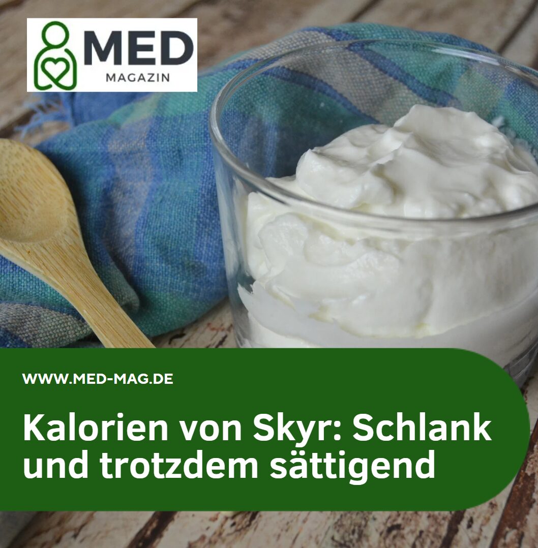 Kalorien von Skyr Schlank und trotzdem sättigend