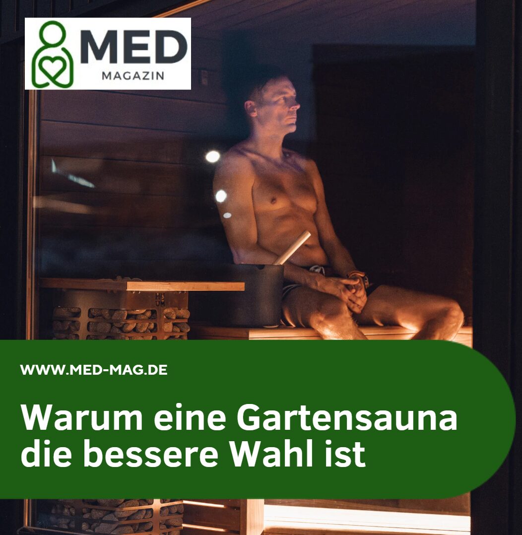 Warum eine Gartensauna die bessere Wahl ist
