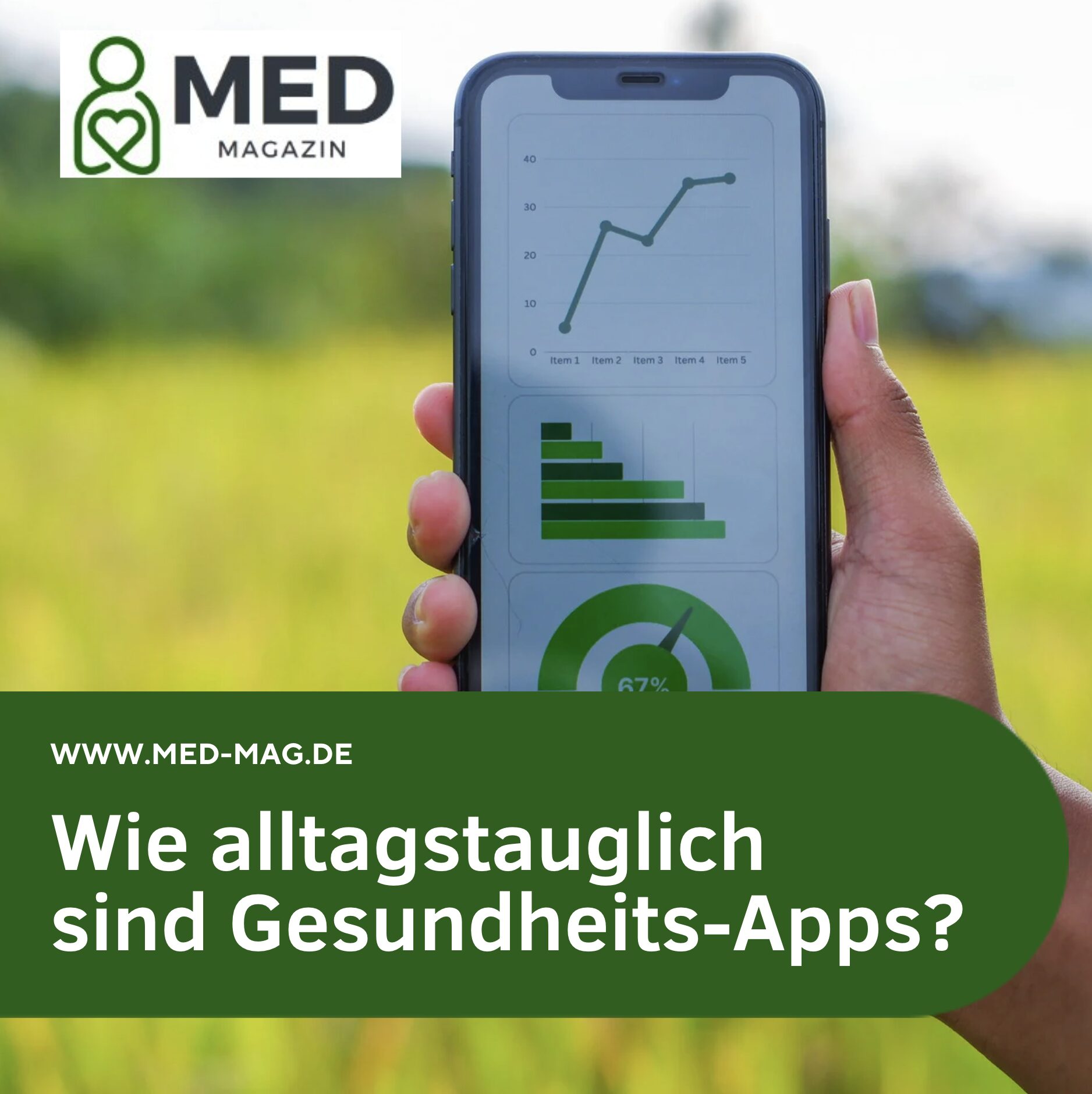 Wie alltagstauglich sind Gesundheits-Apps?