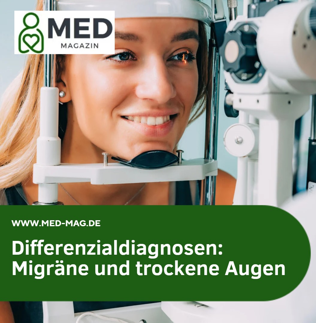 Differenzialdiagnosen Migräne und trockene Augen