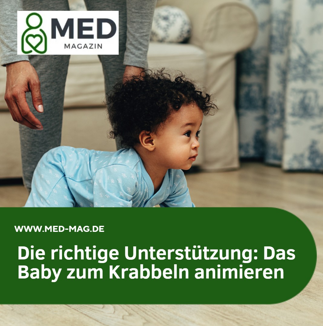 Die richtige Unterstützung Das Baby zum Krabbeln animieren Die richtige Unterstützung Das Baby zum Krabbeln animieren