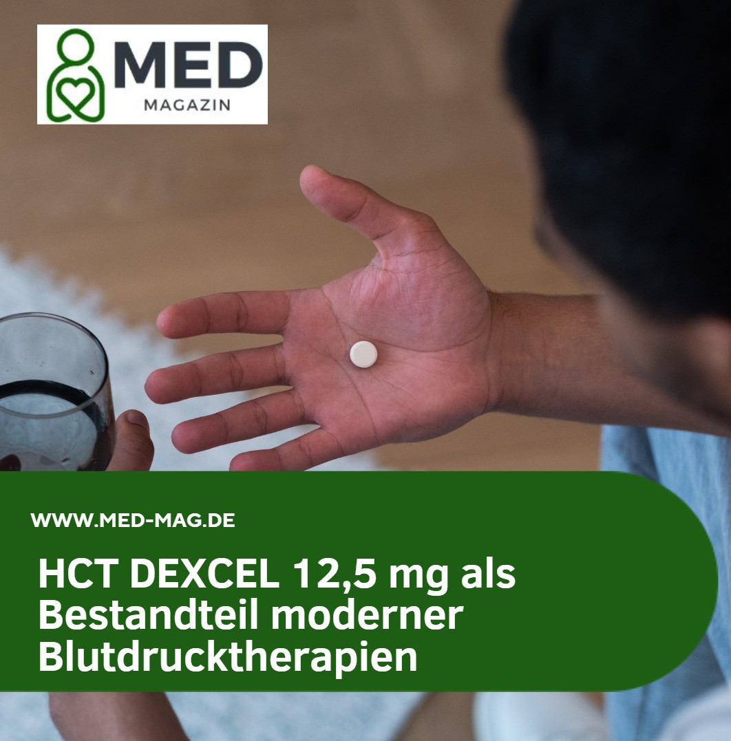 HCT DEXCEL 12,5 mg als Bestandteil moderner Blutdrucktherapien HCT DEXCEL 12,5 mg als Bestandteil moderner Blutdrucktherapien