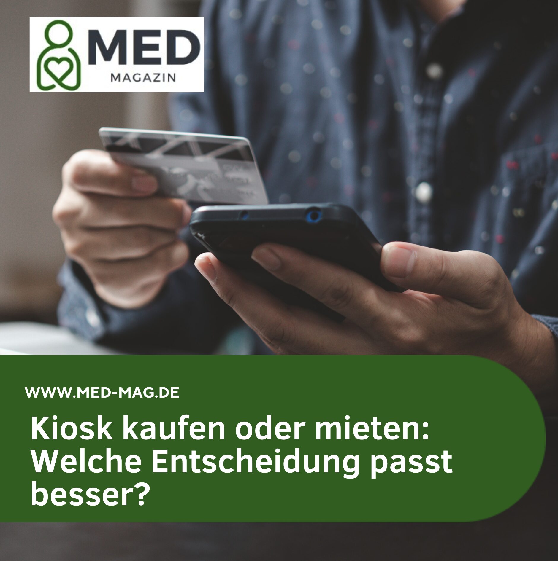 Kiosk kaufen oder mieten: Welche Entscheidung passt besser?
