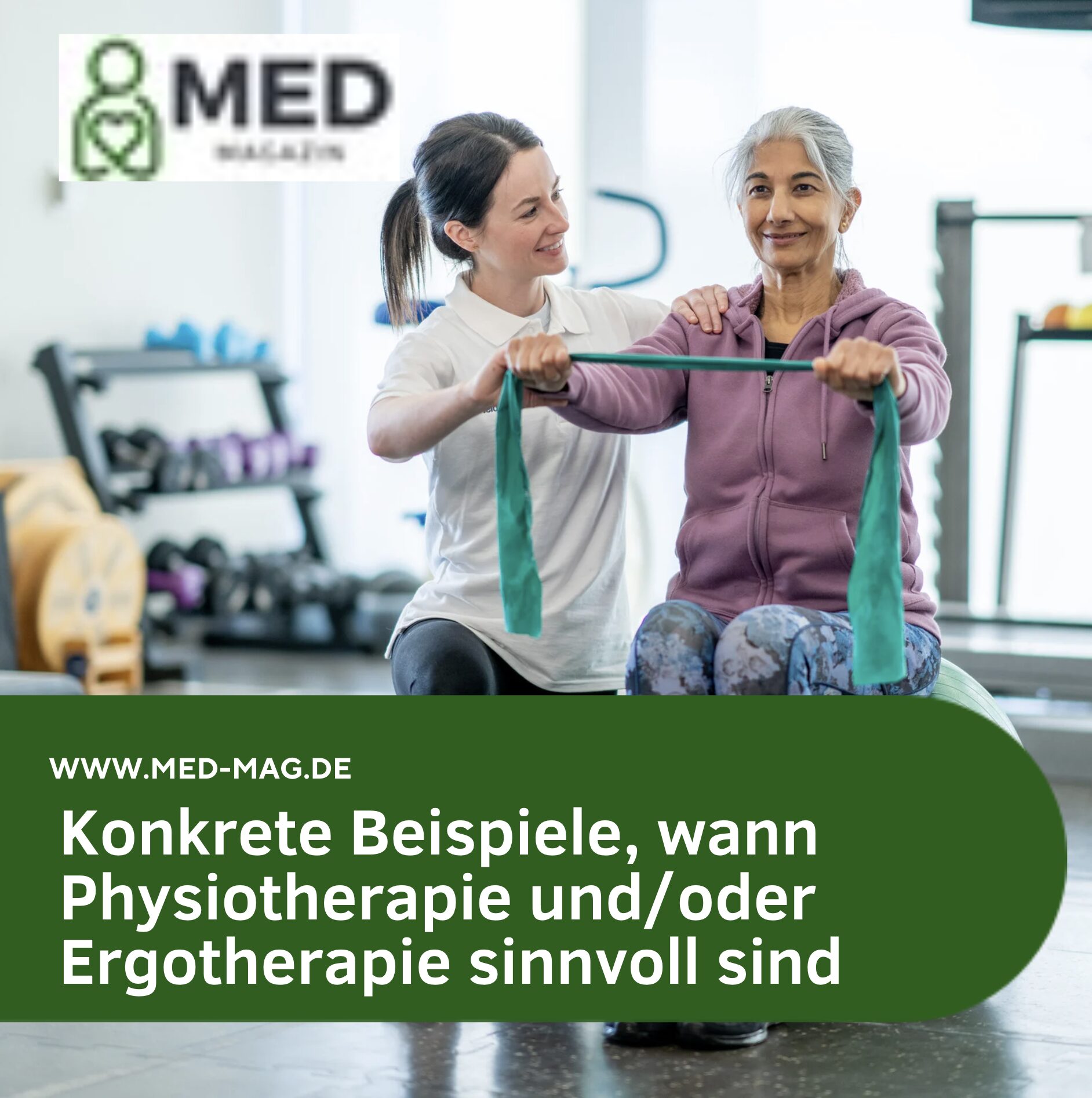 Konkrete Beispiele, wann Physiotherapie und/oder Ergotherapie sinnvoll sind Konkrete Beispiele, wann Physiotherapie und/oder Ergotherapie sinnvoll sind