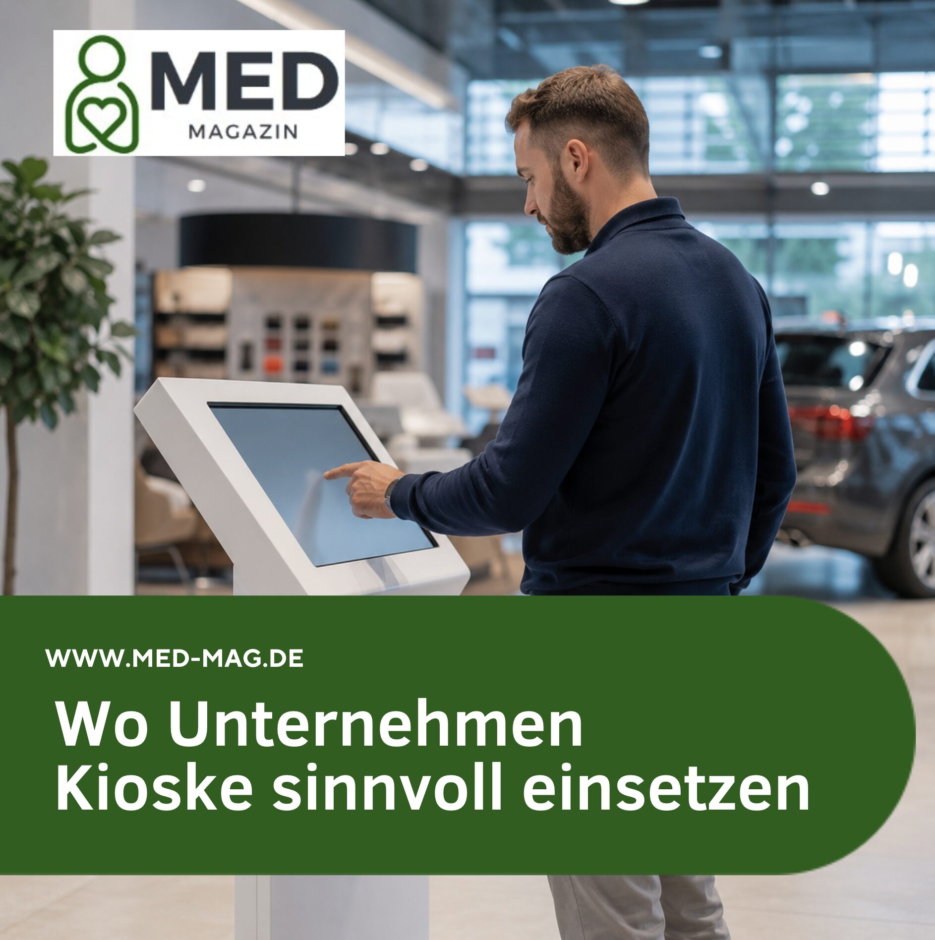 Wo Unternehmen Kioske sinnvoll einsetzen