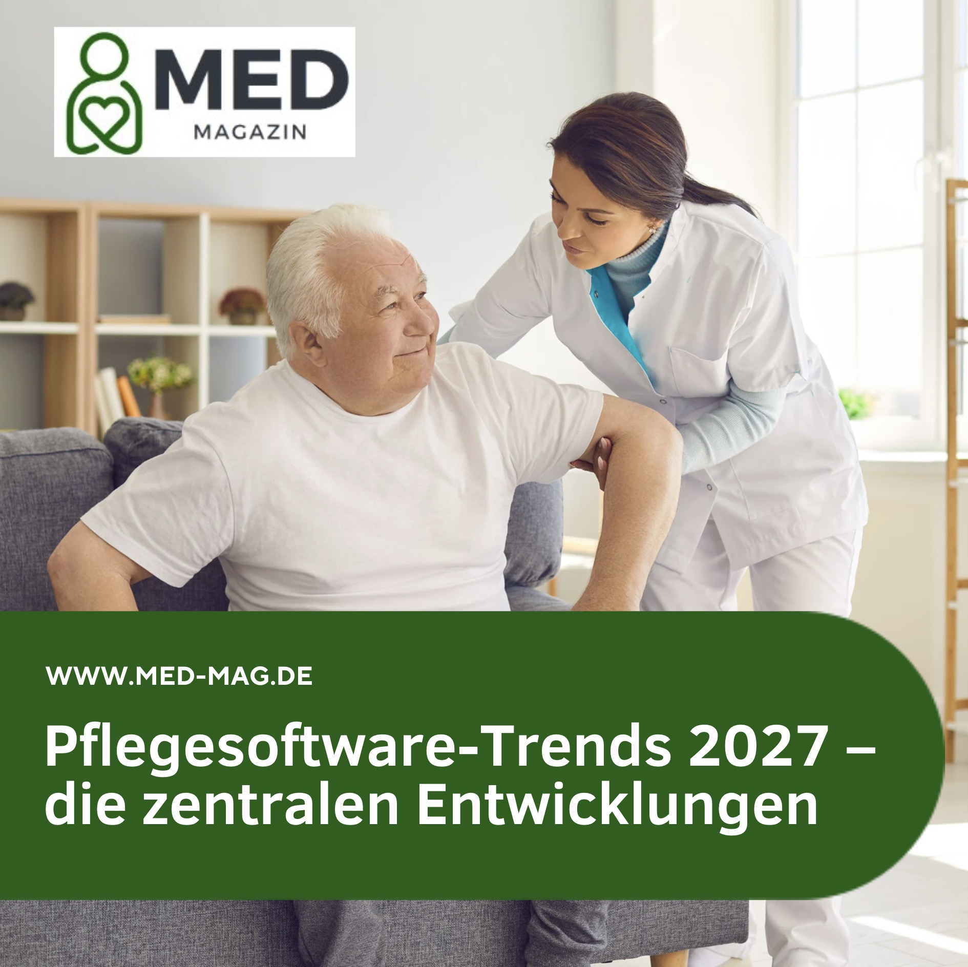Pflegesoftware-Trends 2027 – die zentralen Entwicklungen Pflegesoftware-Trends 2027 – die zentralen Entwicklungen