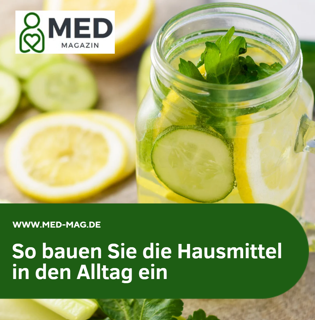So bauen Sie die Hausmittel in den Alltag ein
