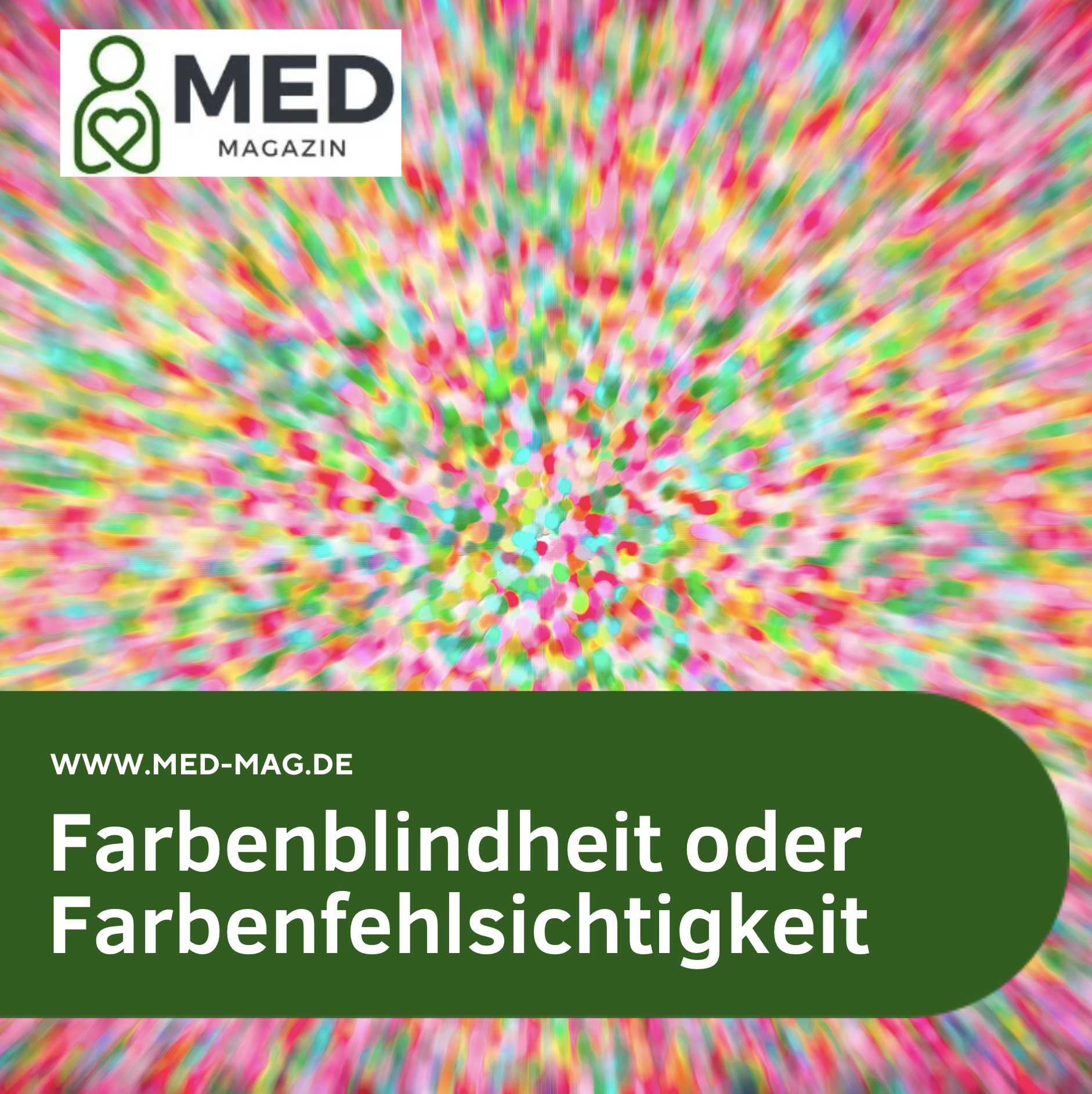 Farbenblindheit oder Farbenfehlsichtigkeit: Im Auge beginnt der Unterschied Farbenblindheit oder Farbenfehlsichtigkeit: Im Auge beginnt der Unterschied