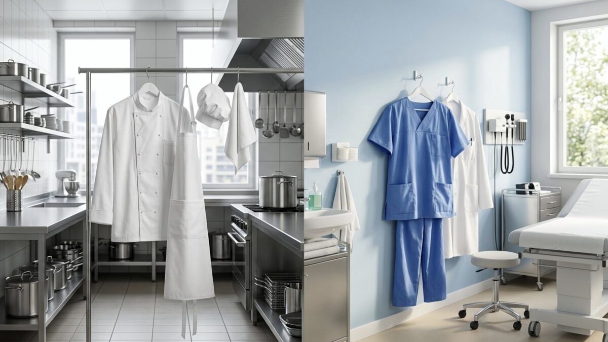 Hygiene bei Arbeitskleidung