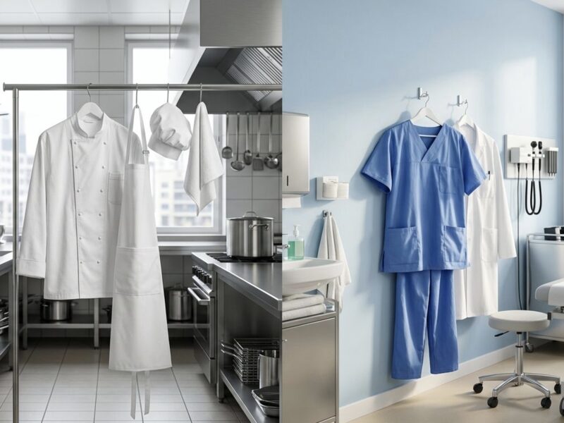 Hygiene bei Arbeitskleidung