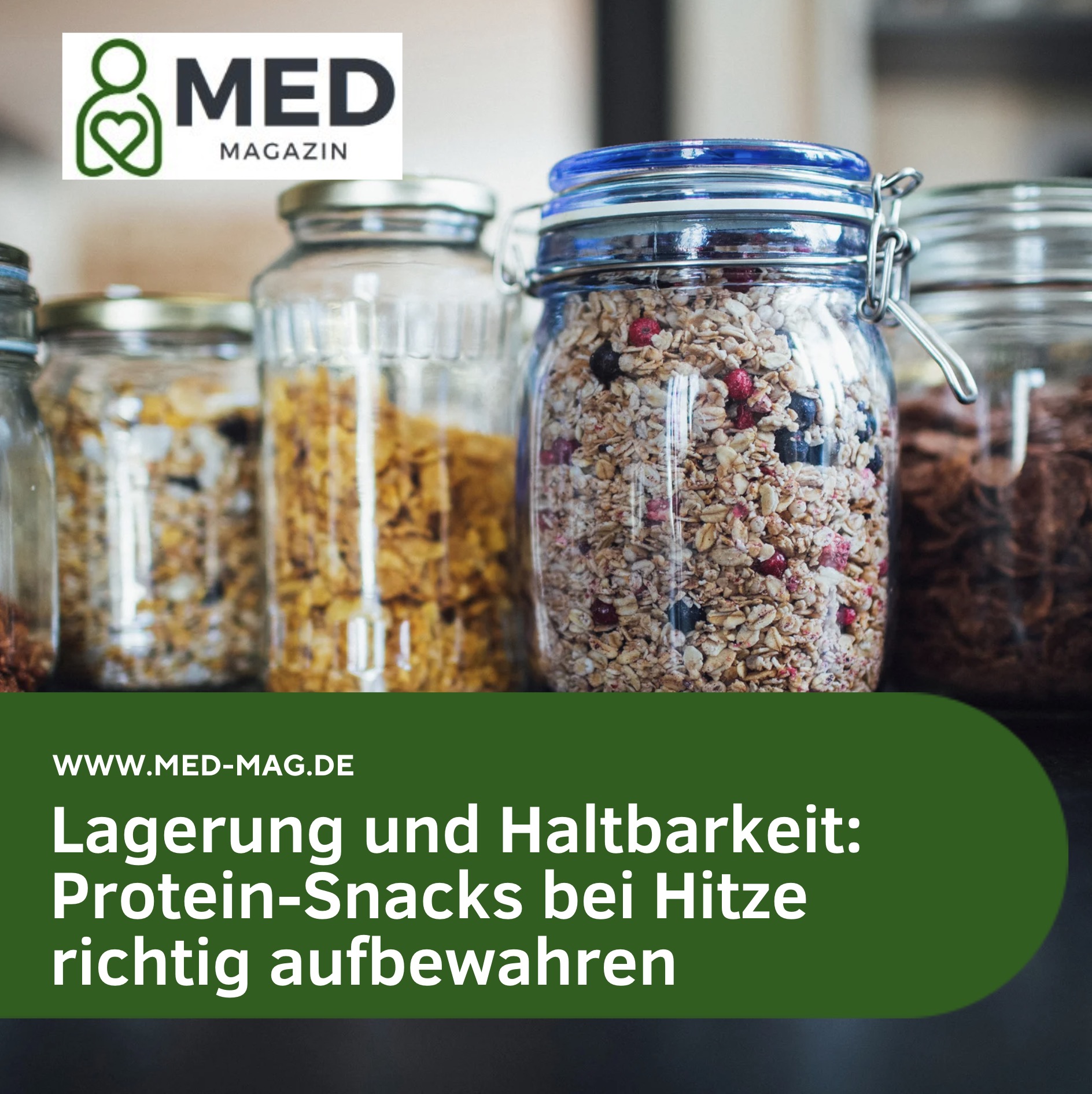 Lagerung und Haltbarkeit: Protein-Snacks bei Hitze richtig aufbewahren Lagerung und Haltbarkeit: Protein-Snacks bei Hitze richtig aufbewahren