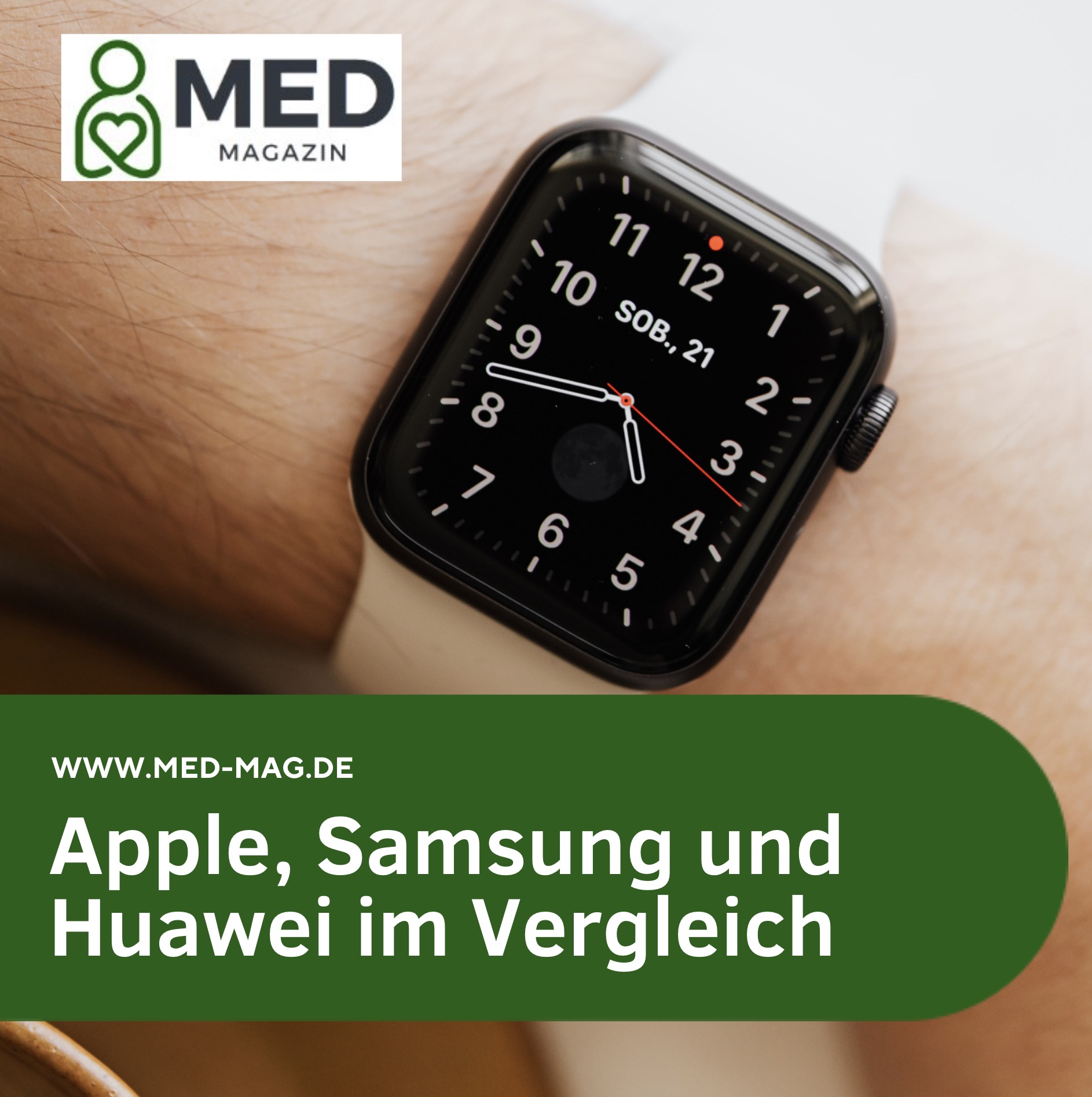 Smartwatch mit EKG und Blutdruck Testsieger: Apple, Samsung und Huawei im Vergleich Smartwatch mit EKG und Blutdruck Testsieger: Apple, Samsung und Huawei im Vergleich