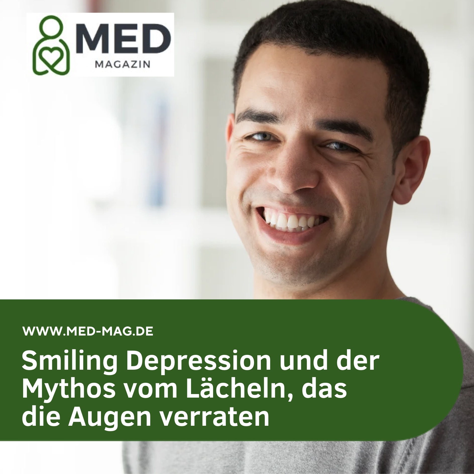 Smiling Depression und der Mythos vom Lächeln, das die Augen verraten Smiling Depression und der Mythos vom Lächeln, das die Augen verraten